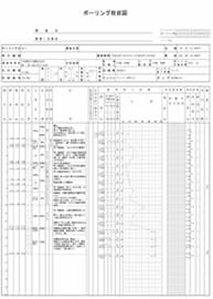 ボーリング柱状図